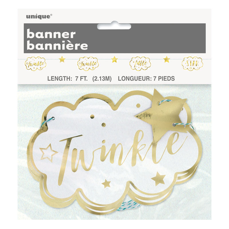 Banner/Girlande - Twinkle Twinkle little Star - 2.13m