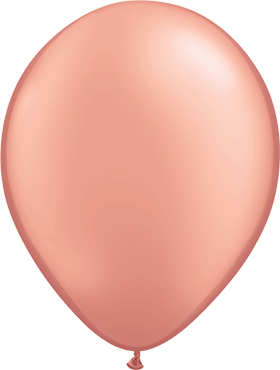 Latexballon - Pearl Roségold 12 cm
