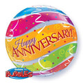 Bubble Balon - Happy Anniversary - Yıl Dönümü - 56cm