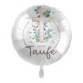 Folyo balon - "Deine Taufe" (Almanca baskı: Vaftizin) - Ø 43cm