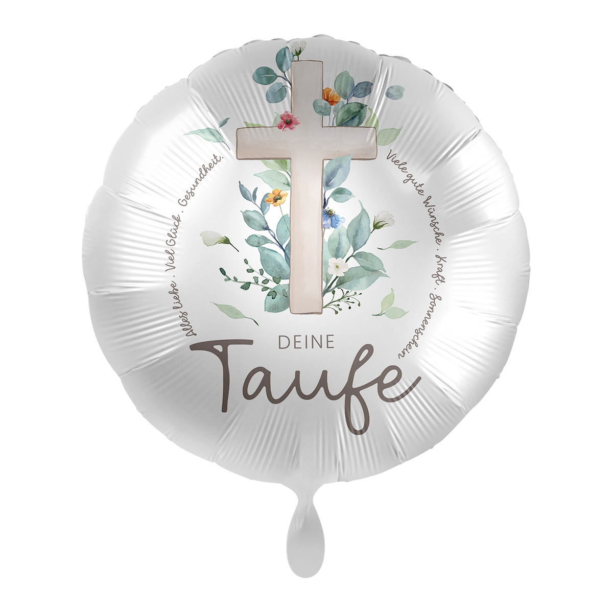 Folienballon-Deine Taufe-Ø 43cm