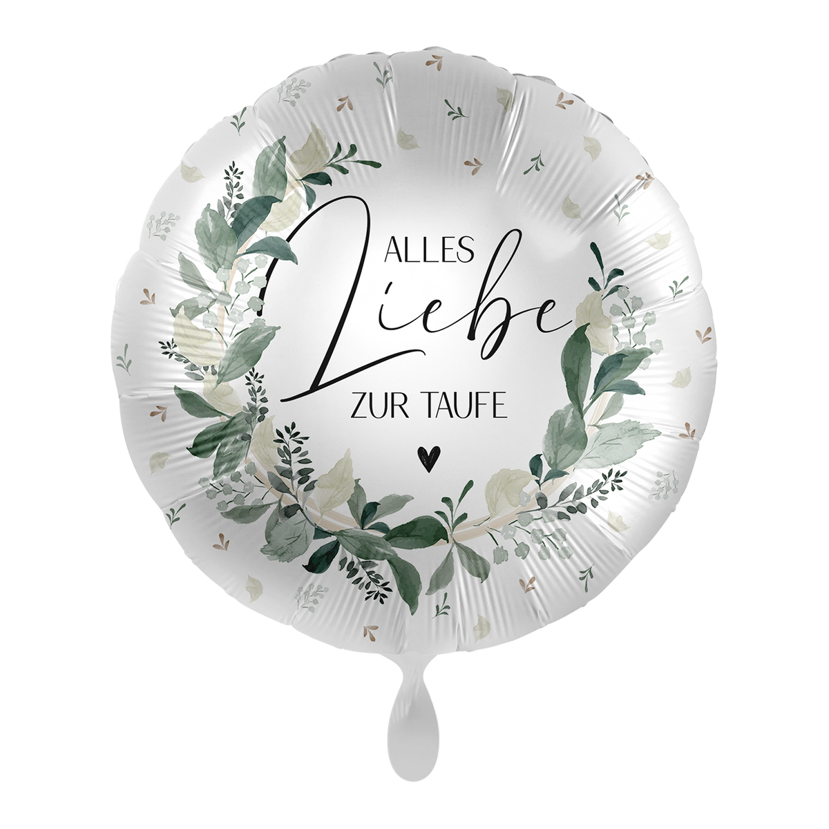 Folienballon- Alles Liebe zur Taufe-Ø 43cm