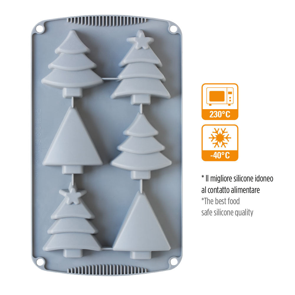 Decora Silikonform Weihnachtsbäume