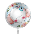 Folienballon- süßer Elefant-Ø 43cm
