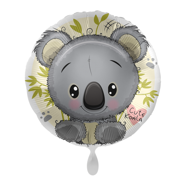 Folienballon- kleiner Koala-Ø 43cm