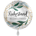 Foil Balloon XXL - "Ruhestand" (German: retirement) - Ø 71cm