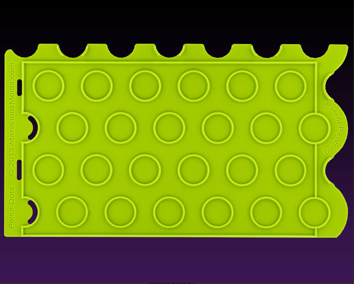 Marvelous Molds Silikonform Polka Dots