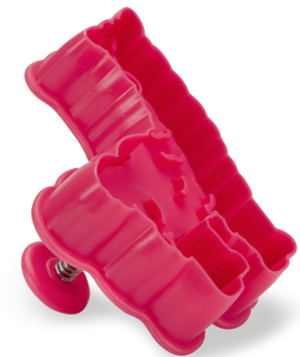 Ausstecher Lama mit Auswurf, Kunststoff, 7 cm