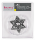 Cookie Cutter Set Stars, Stainless Steel, 10 Pieces, 3 to 12 cm