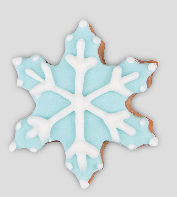 Ausstecher Eiskristall, Edelstahl, 4 cm