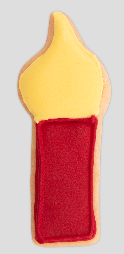 Ausstecher Kerze, Edelstahl, 5,5 cm