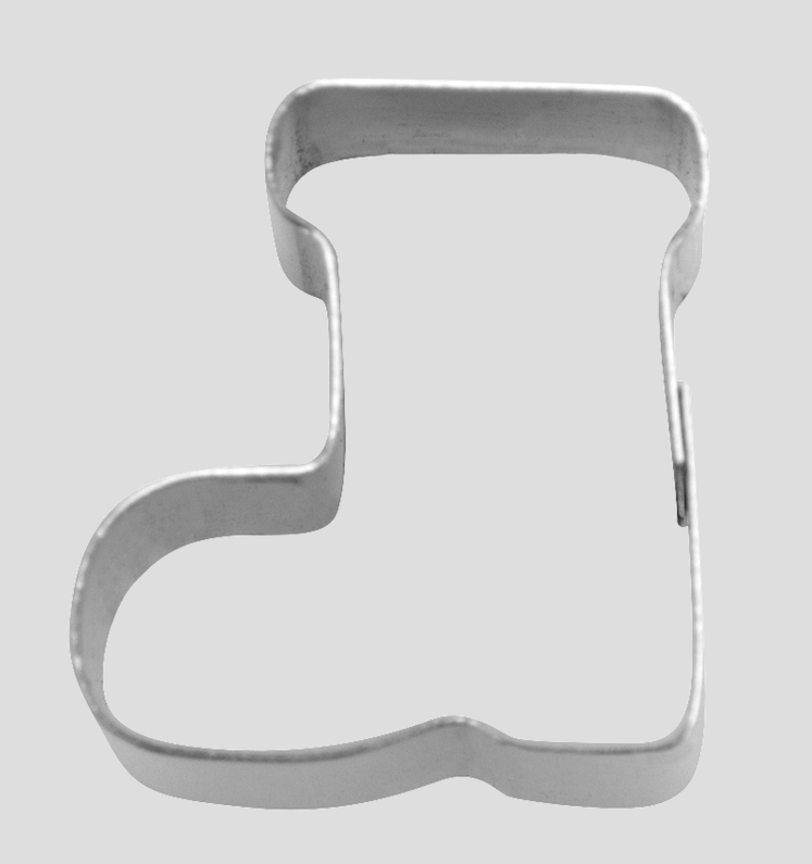 Mini-Ausstecher Stiefel, Edelstahl, 2 cm