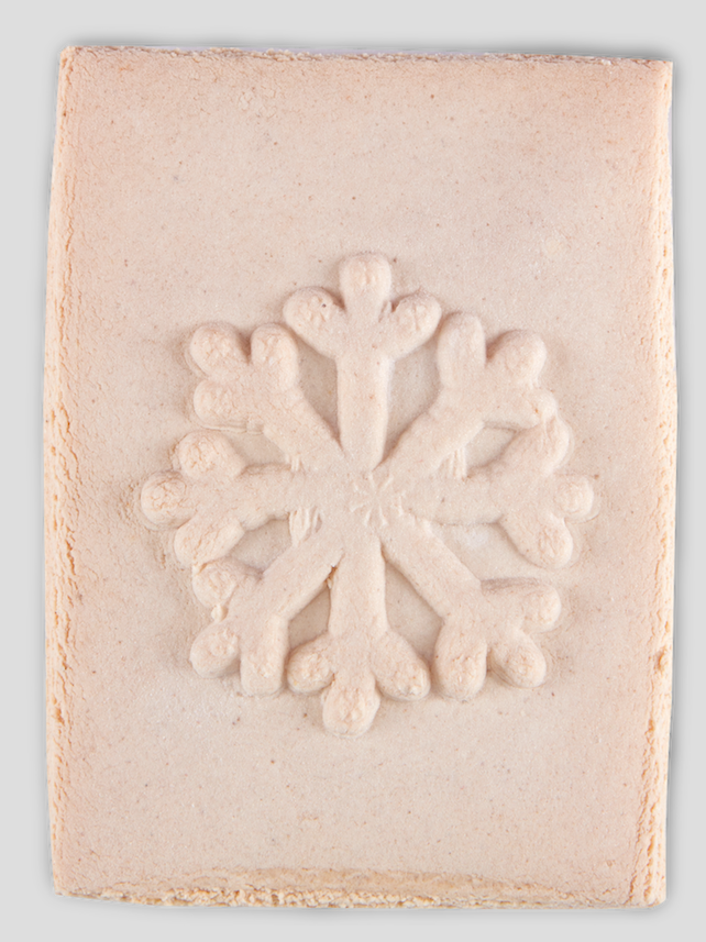 Städter Springerle-Model Eiskristall, Birnbaum, 6 x 8 cm