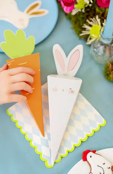Easter Box - Bunny - Paper - 26.5cm - 6 Pieces