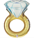 Folienballon - Ring - Gold - 86cm