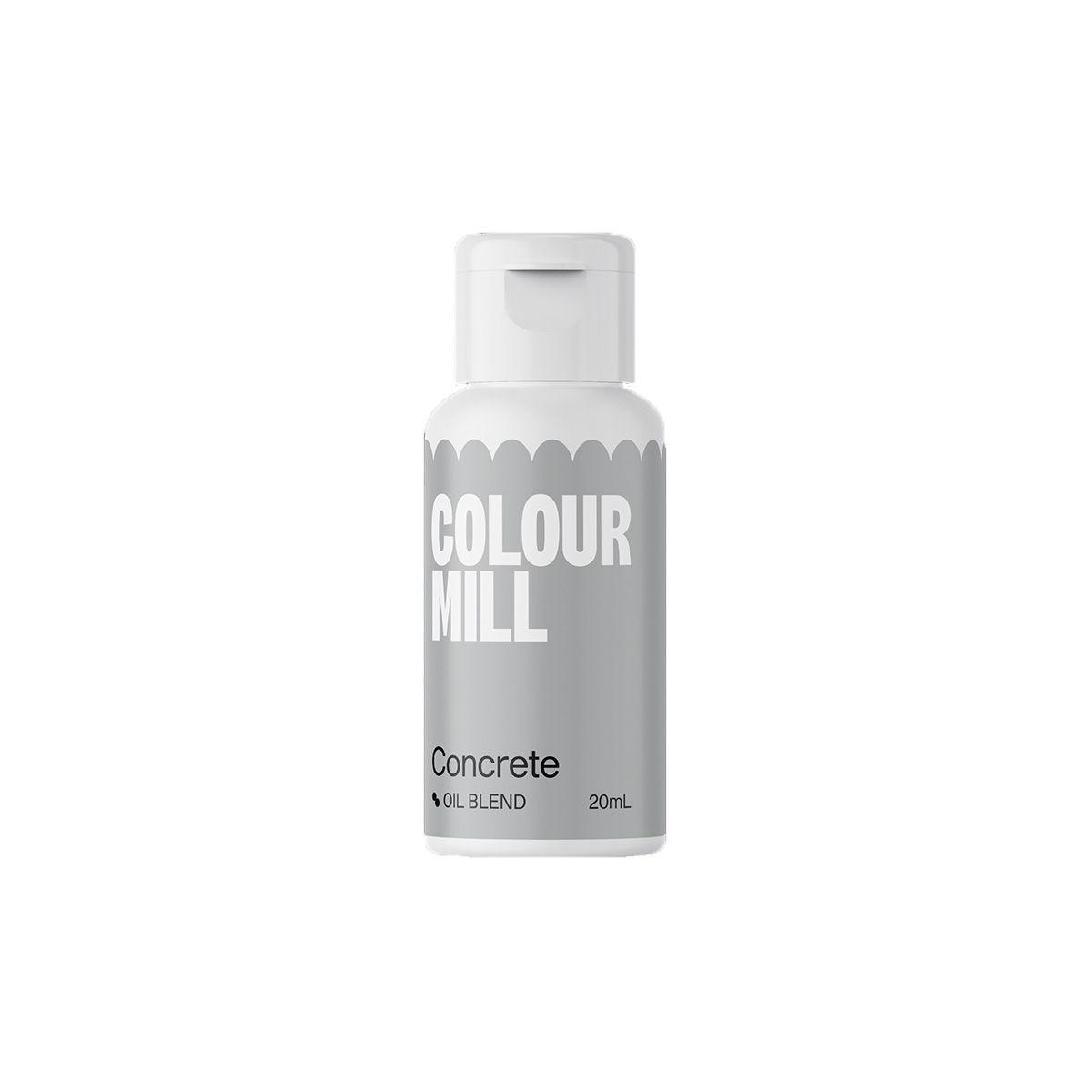 Colour Mill Next Generation Lebensmittelfarbe Betongrau 20 ml