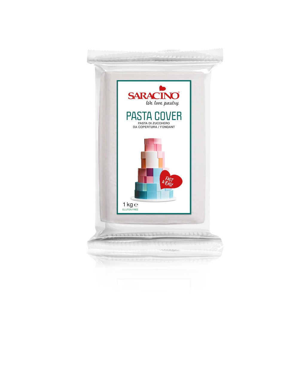 Saracino Fondant Pasta Cover Weiß 1 kg