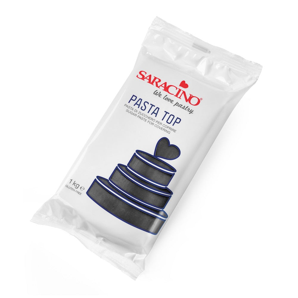 Saracino Fondant Pasta Top Schwarz 1 kg