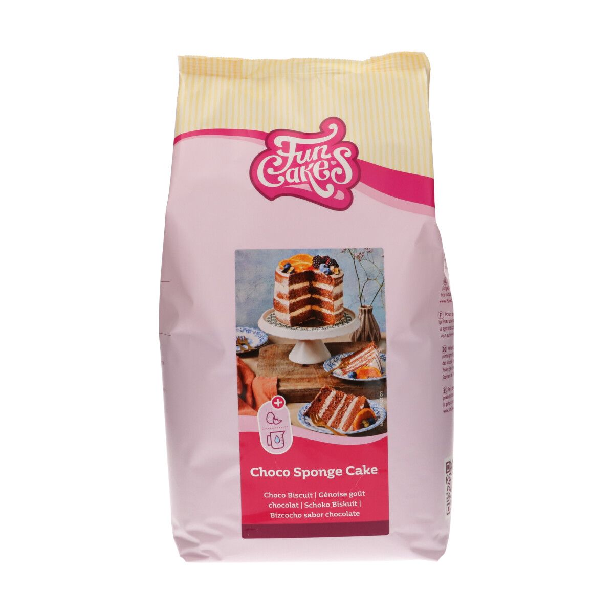 FunCakes Backmischung Schoko Biskuit 4 kg