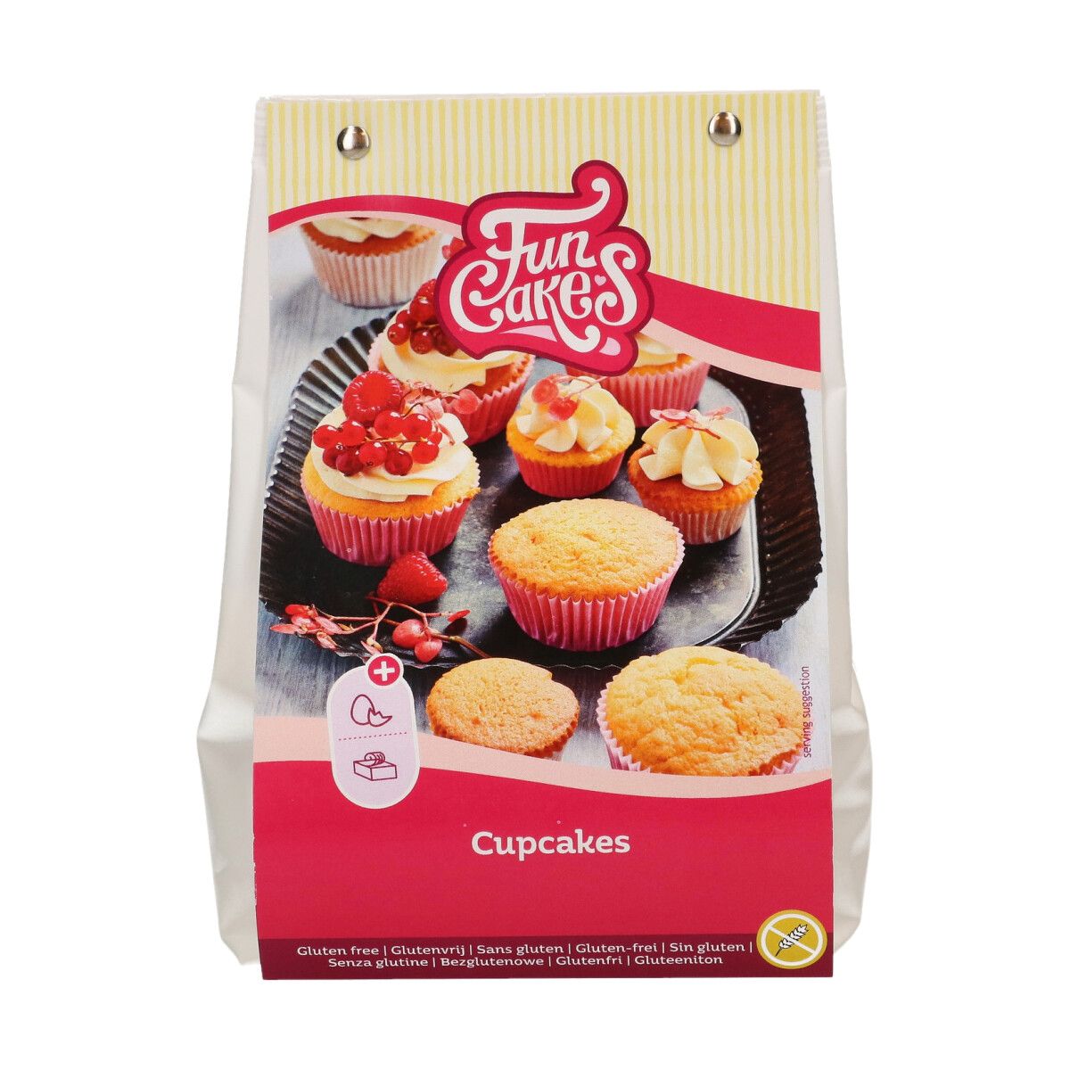 FunCakes Backmischung Cupcakes glutenfrei, 500 g
