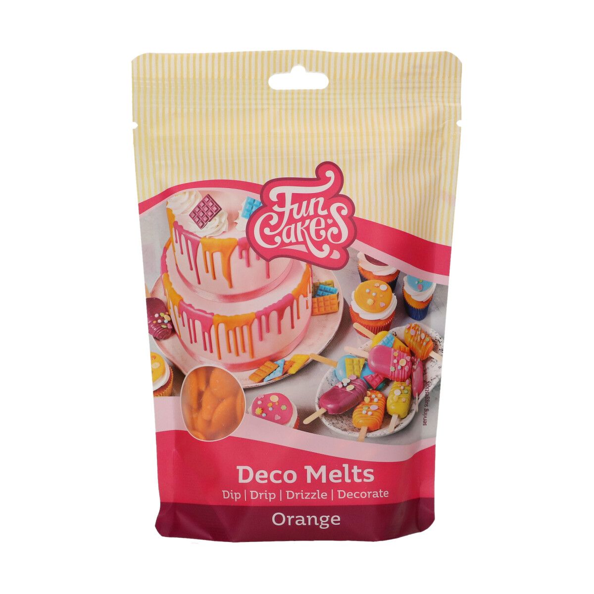 FunCakes Deco Melts 250 g Orange