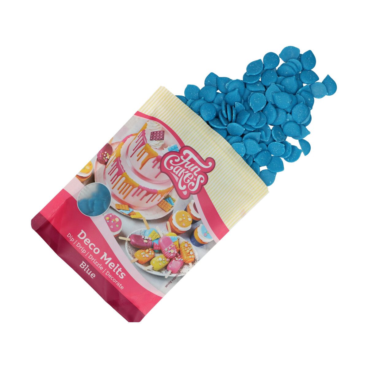 FunCakes Deco Melts 250 g Blau