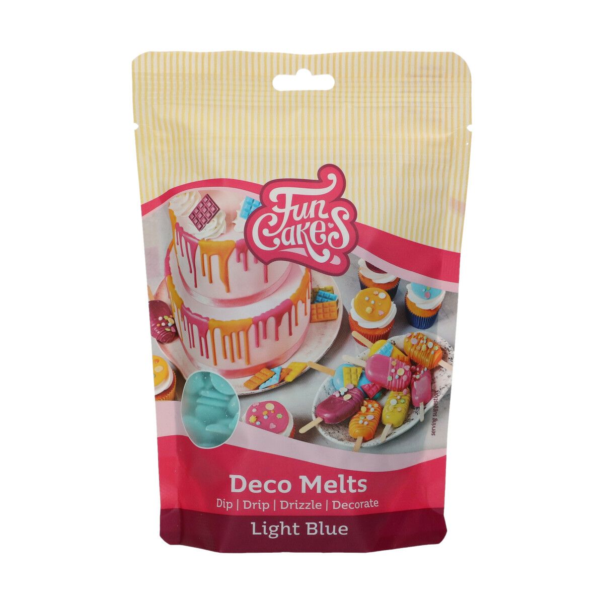 FunCakes Deco Melts 250 g Hellblau