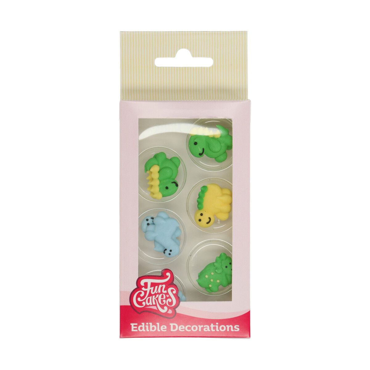 FunCakes Zuckerdeko Dinosaurier, 12 Stück