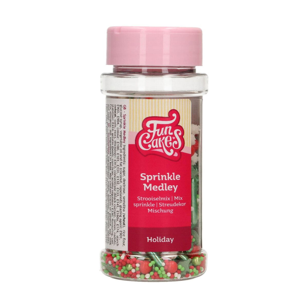 FunCakes Sprinkle Medley Holiday, 65 g