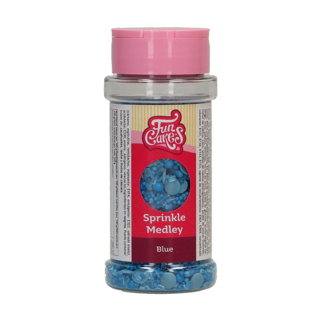 FunCakes Zuckerdeko Medley Blau