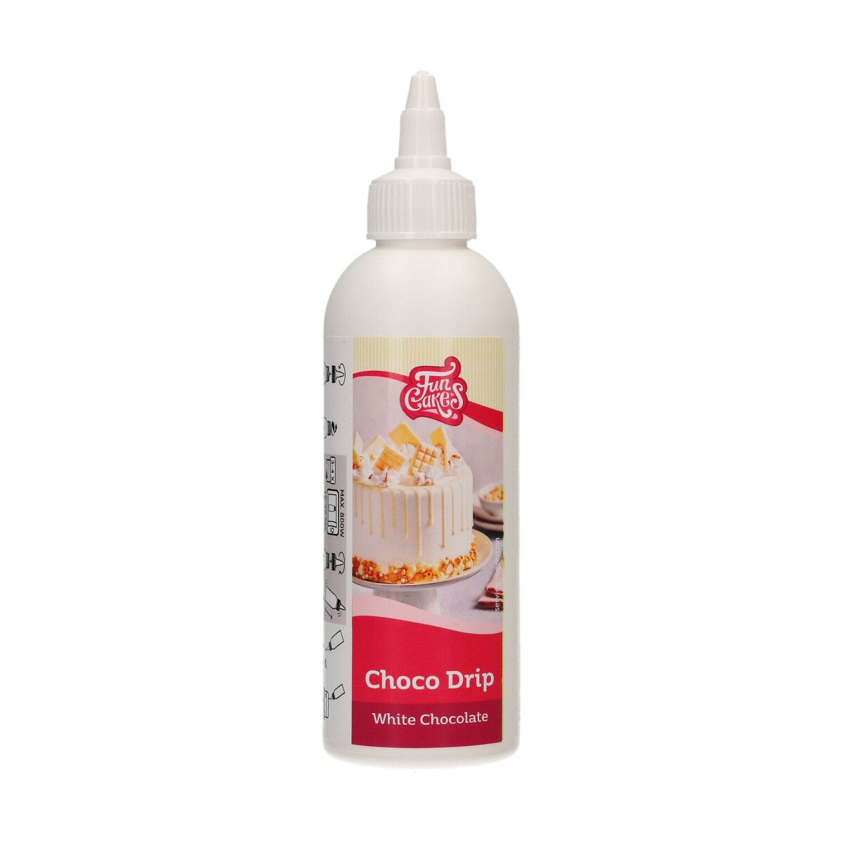 FunCakes Choco Drip 180 g Weiße Schokolade