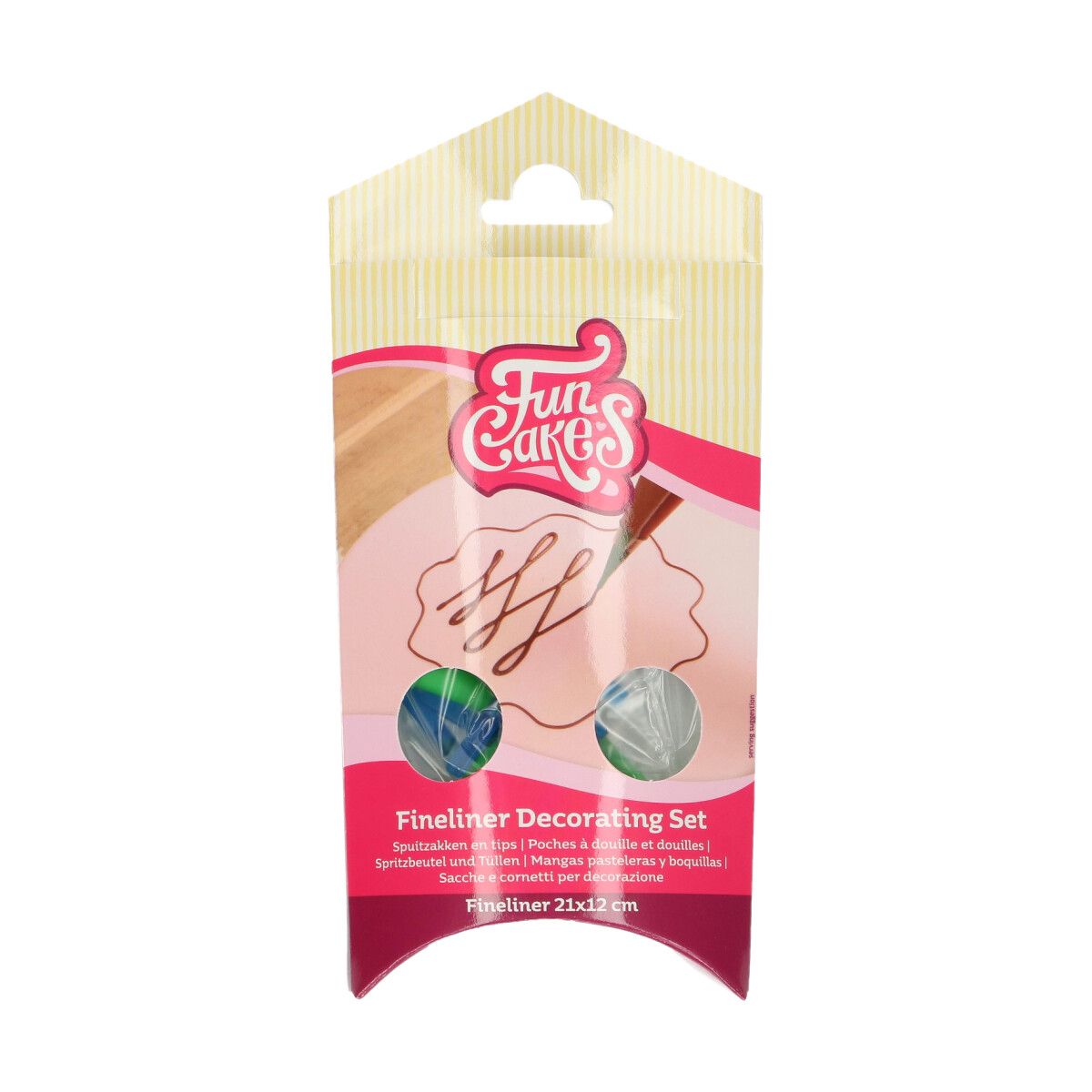 FunCakes Fineliner Spritztüten, 10 Stück