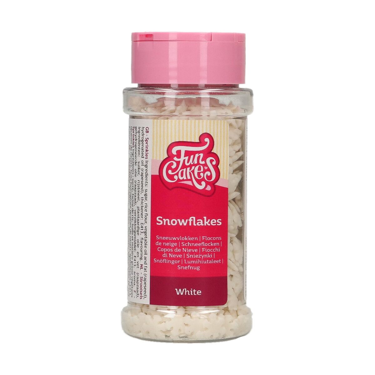 FunCakes Zuckerdeko Schneeflocken, 50 g