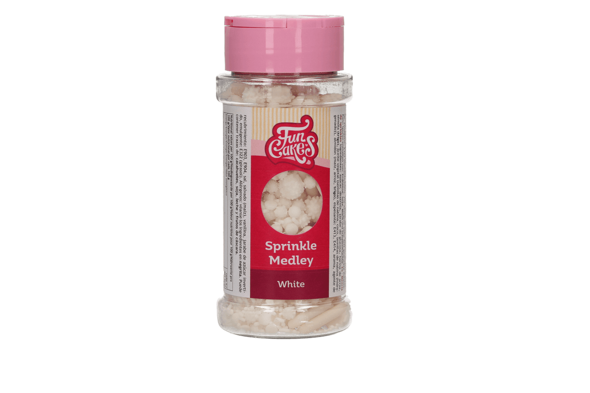 FunCakes Zuckerdeko Medley Weiß · 65 g