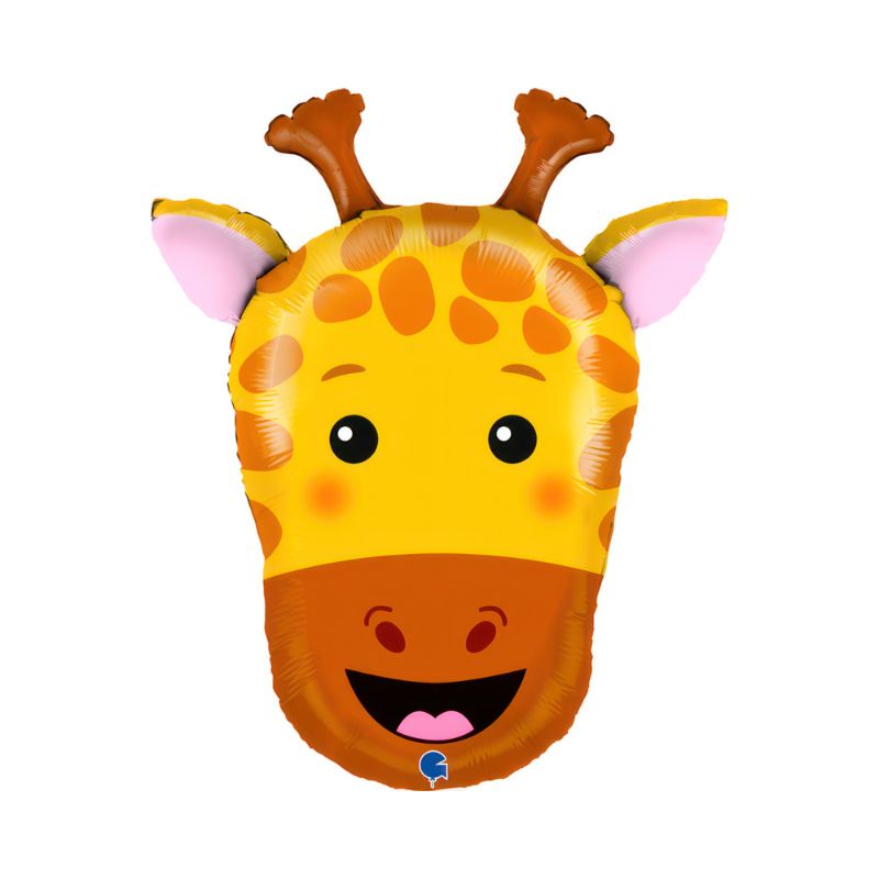 Folienballon - Giraffen Kopf - 61cm