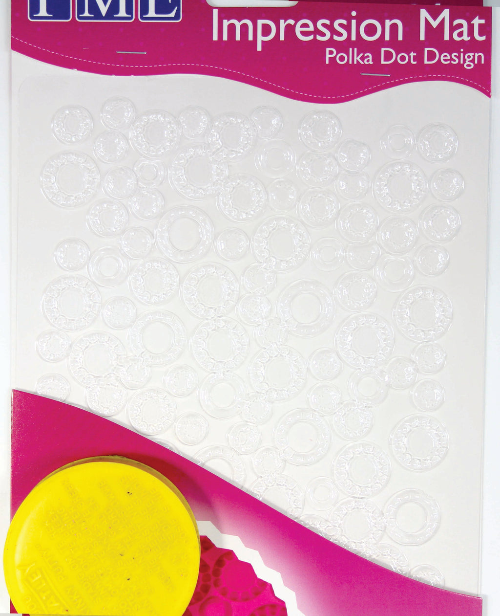 PME Prägematte Polka Dots