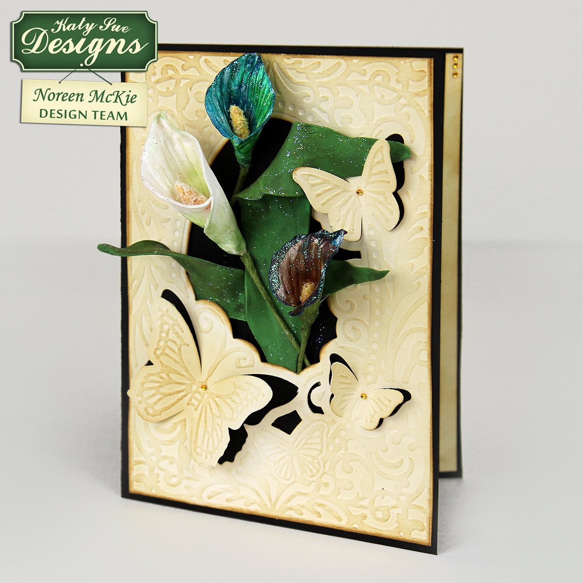 Katy Sue Silikonform Calla und Tulpenblatt, Veiner