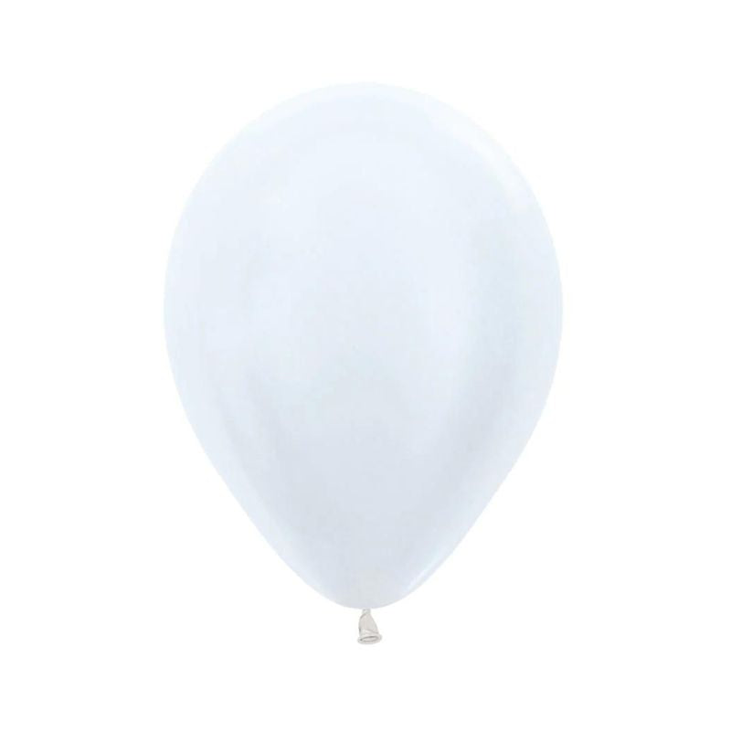 Latexballon - Pearl Weiß 30 cm