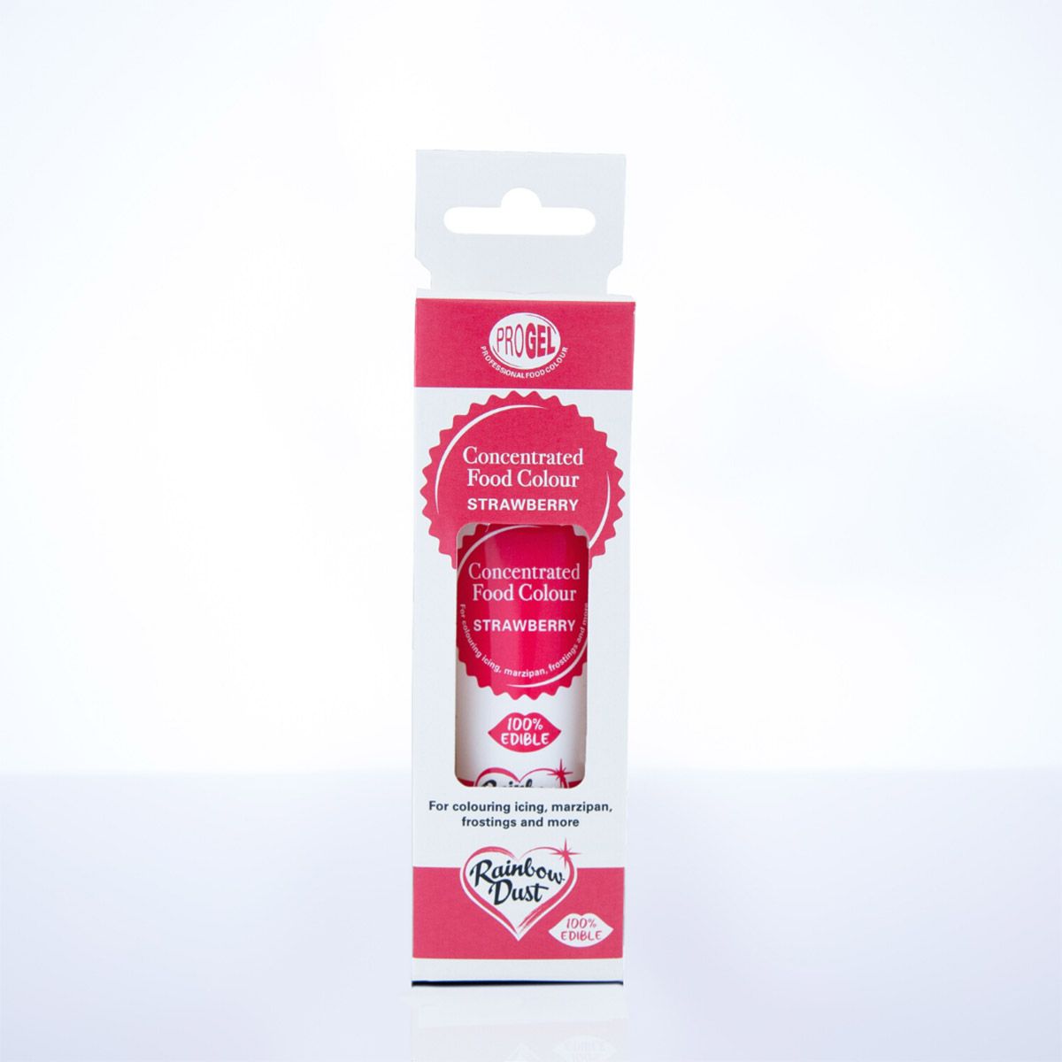 RD ProGel Lebensmittelfarbe 25 g Erdbeerrot