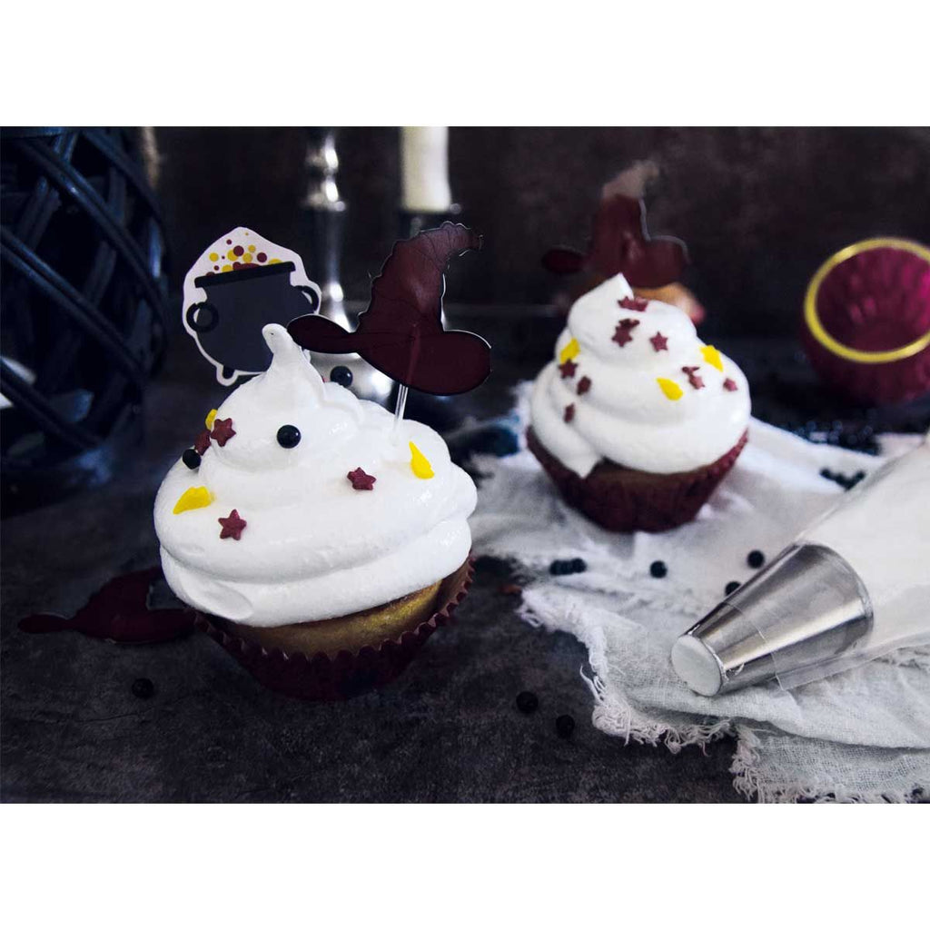Scrapcooking - формочки для капкейков/маффинов - топперы Хэллоуин волшебник - 24 предмета