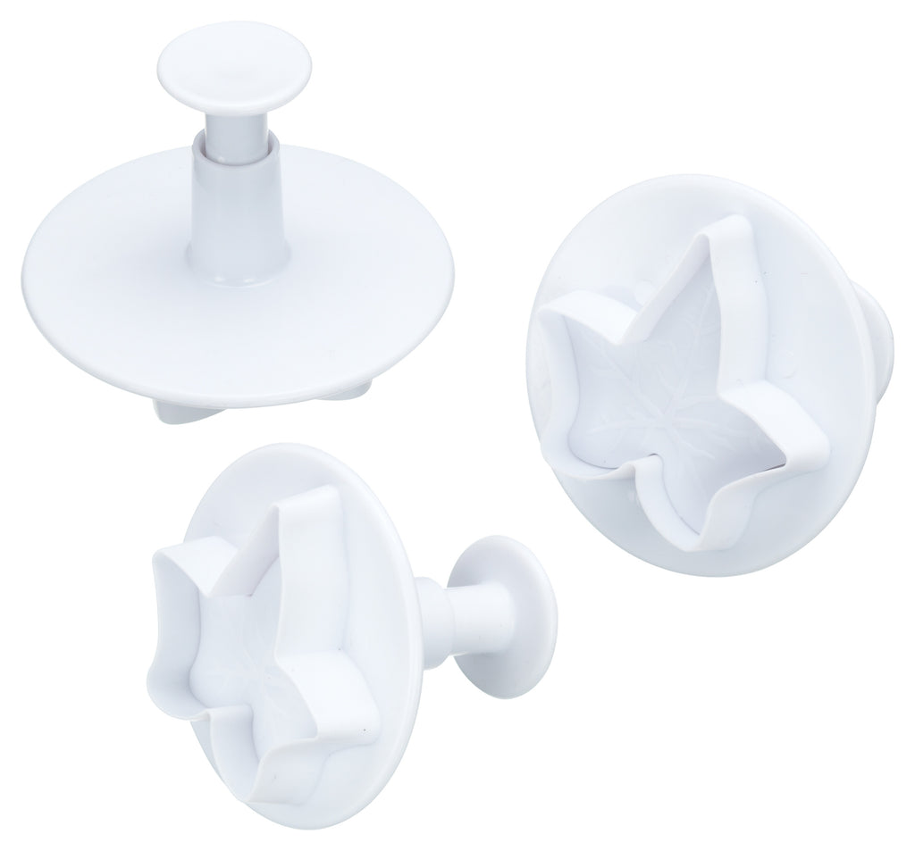 KitchenCraft Ausstecher Efeu, 3-teilig