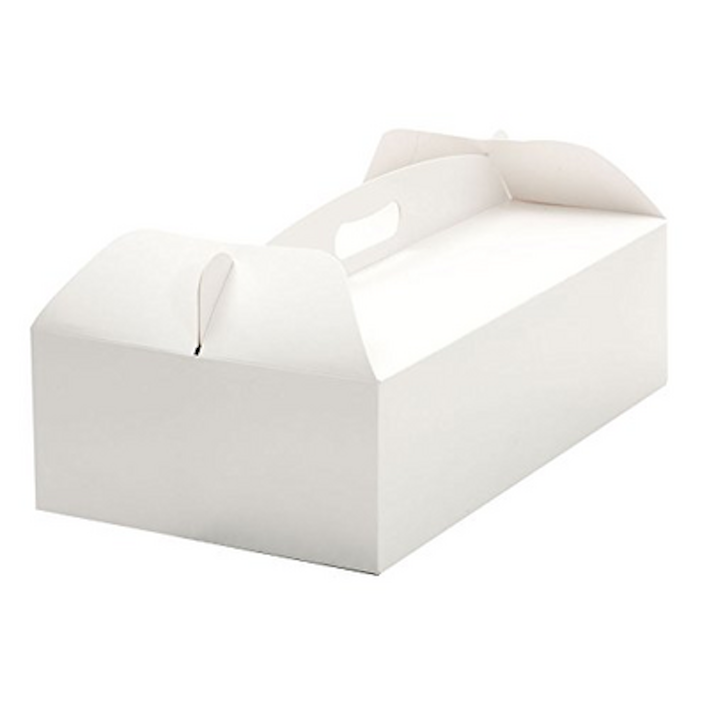 Tortenschachtel rechteckig mit Tragegriff 46 x 36 x 12 cm