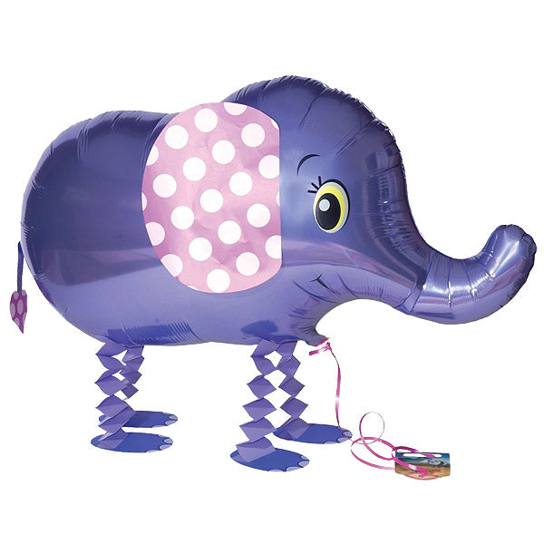 Folienballon - Walking Balloon - Elefant - 45cm