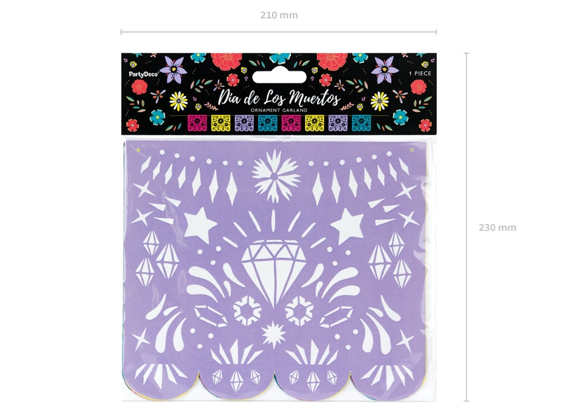Banner/Girlande - Die de los Muertos - Ornament - 2m