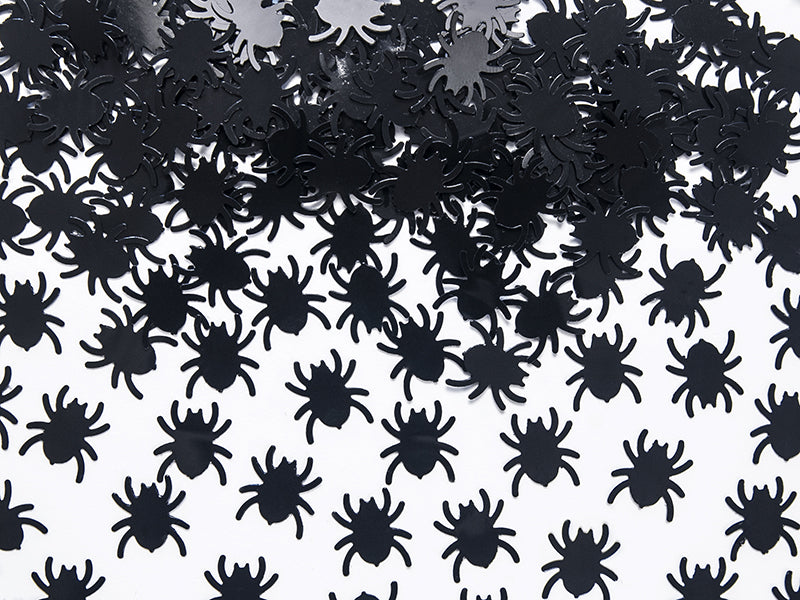 Konfetti - Streudeko - Halloween - Spinnen - Schwarz - 15g