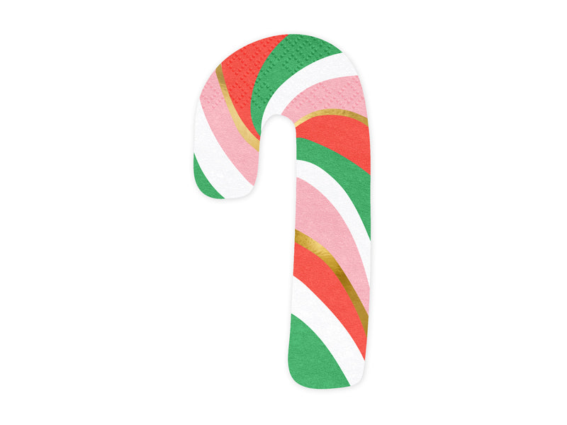 Servietten - Weihnachten - Zuckerstange - 8x15.5cm - 20 Stück