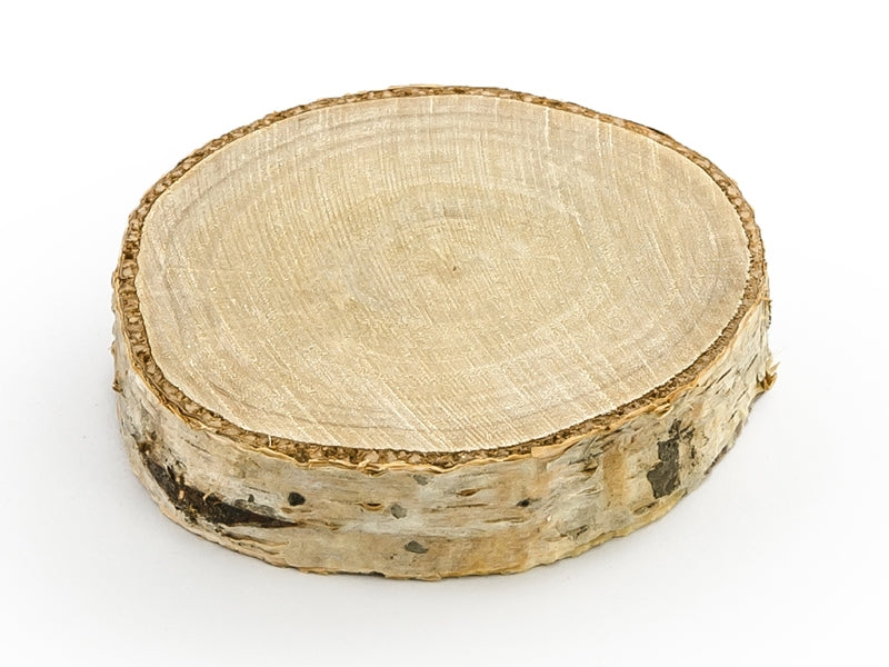 Tischkarten - Holzscheibe - 6 Stück
