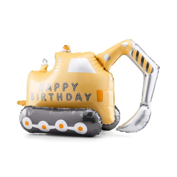 Folienballon - Happy Birthday - Bagger Stand-up - 76,5x49cm