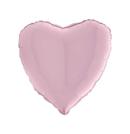 Folienballon Herz 56 cm Rosa