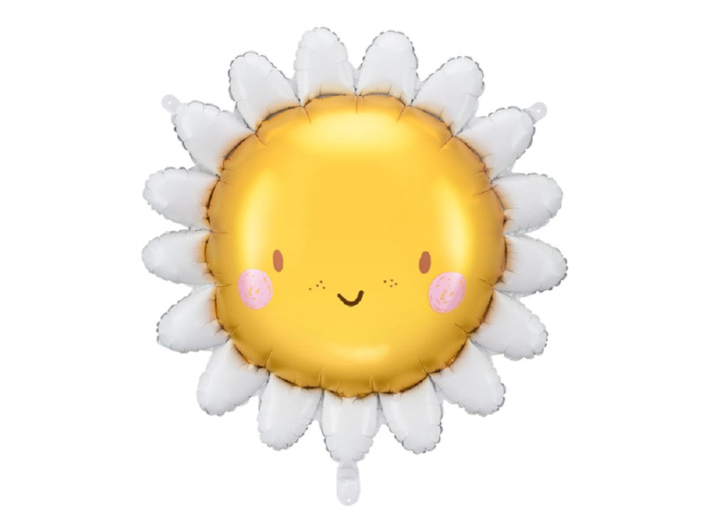 Folienballon Sonne Blume 90 cm